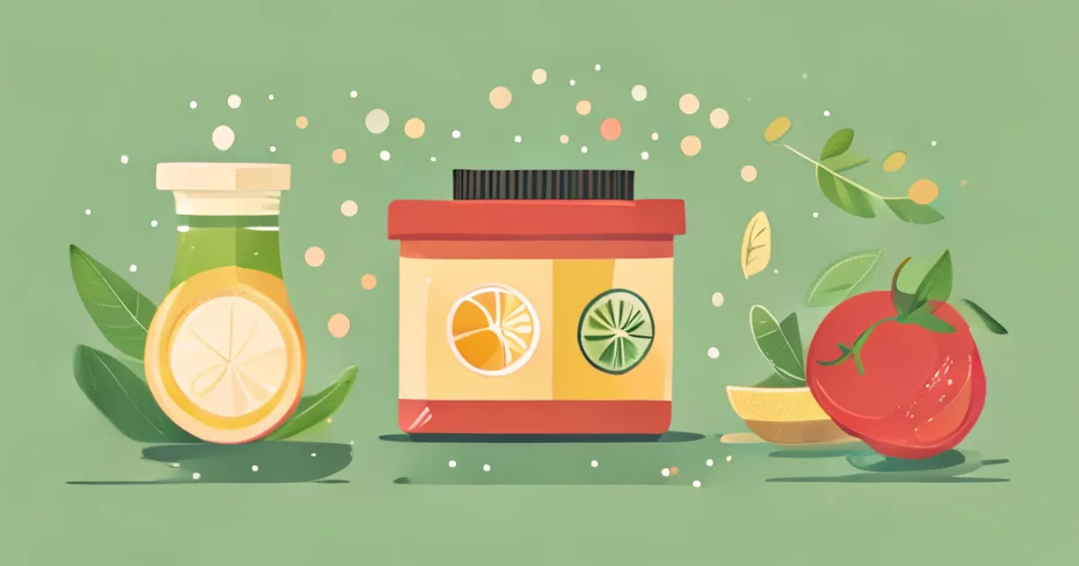 Gluten-free gochujang sauce illustration