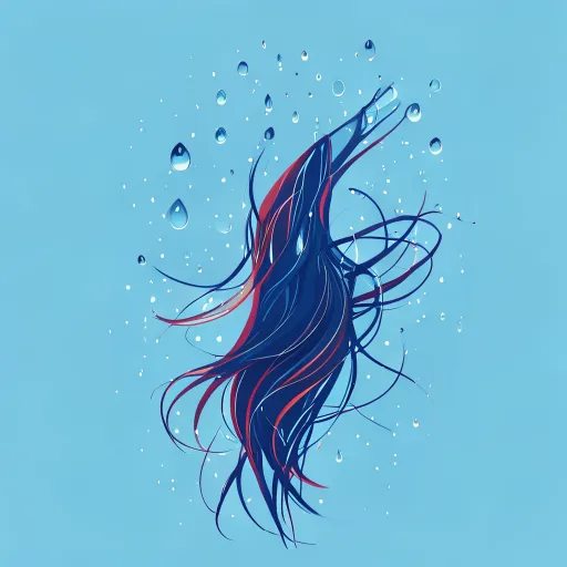 Hair mask deep conditioning treatment visualization