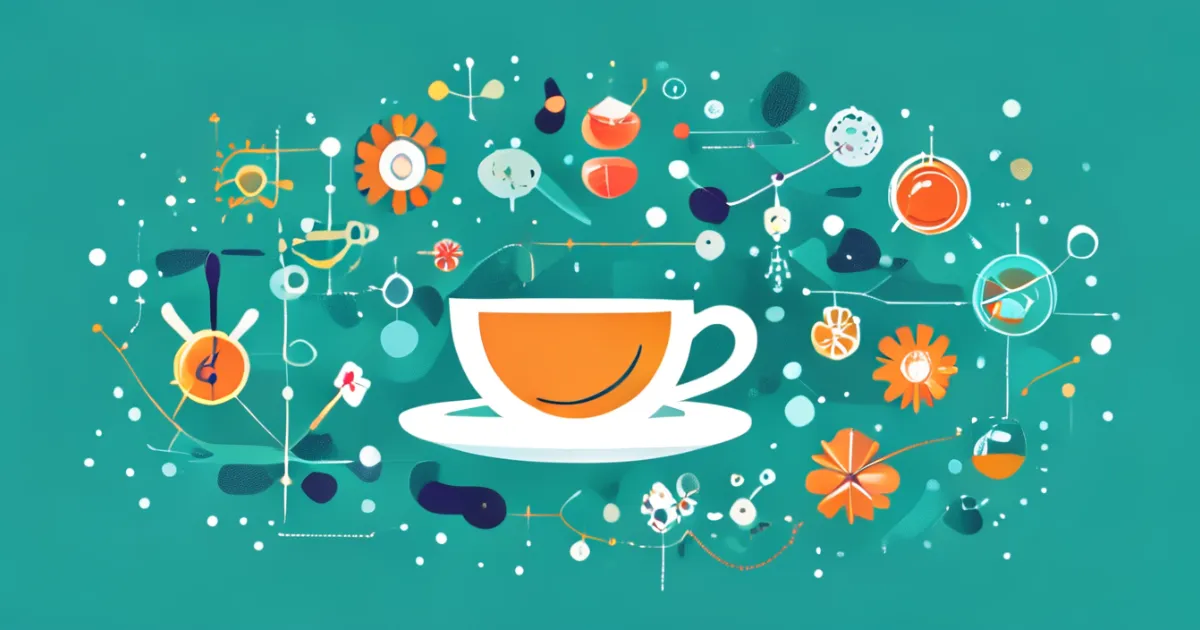 Health properties and compounds in hojicha tea