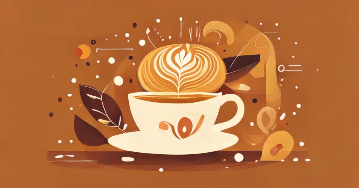 Hojicha latte preparation and latte art techniques