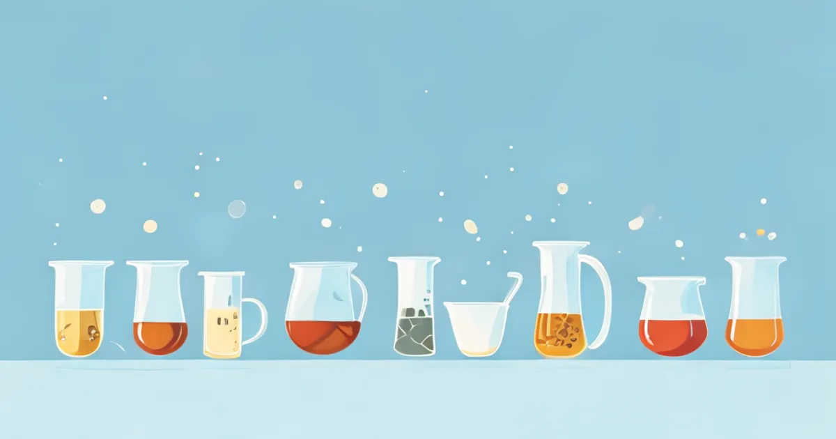 Caffeine content comparison in Japanese teas