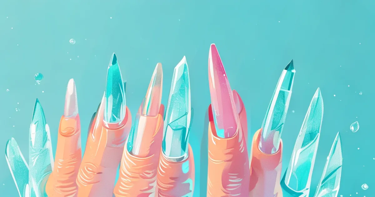 Glass Nail Art Technique