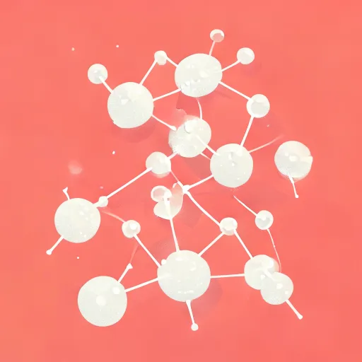 Kojic acid molecular structure visualization