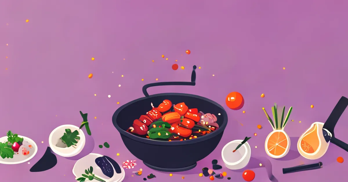 Ingredients for home Korean barbecue recipes