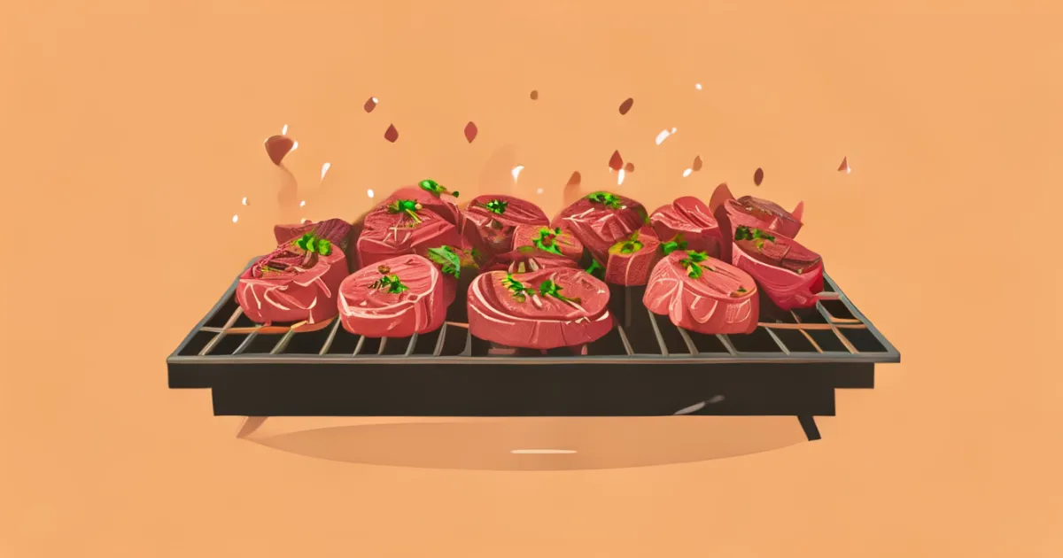 Authentic Korean marinated beef bulgogi