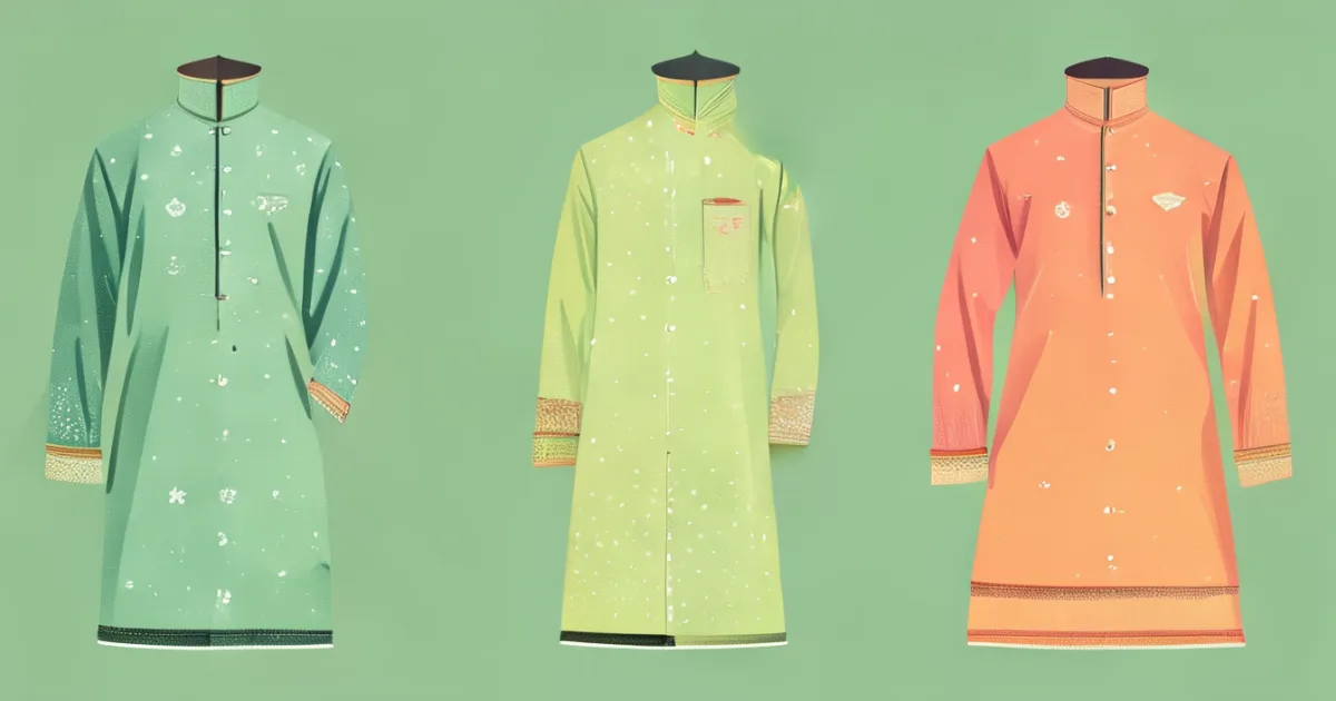 Skoordynowane zestawy kurta pajama