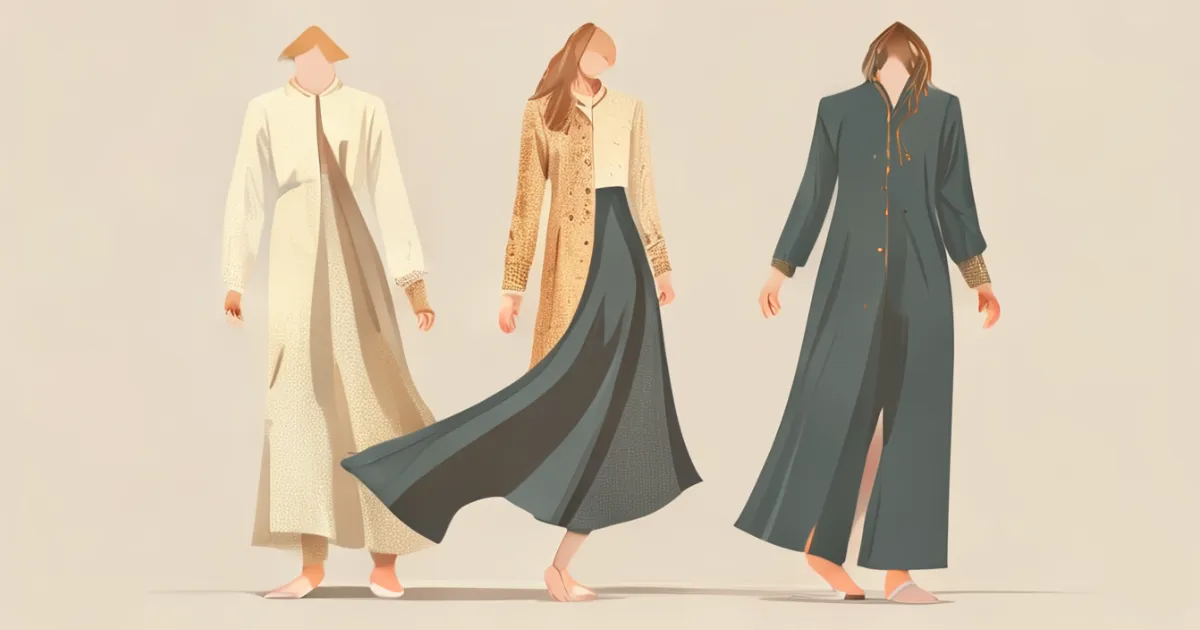 Kurta stylizowane ze spodniami palazzo