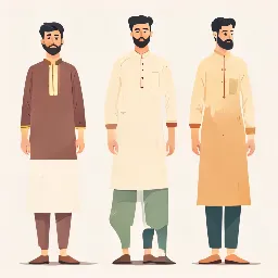 Versatile kurta styling options Versatile kurta styling options
