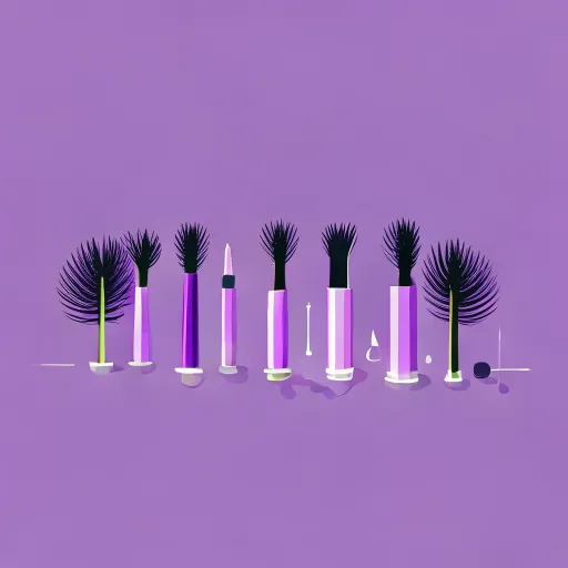 Lash serum growth process visualization