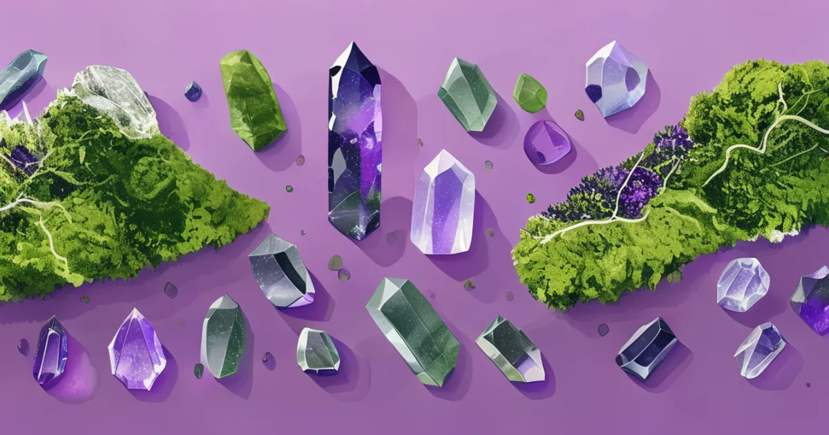 Guide to identifying real moss agate crystals