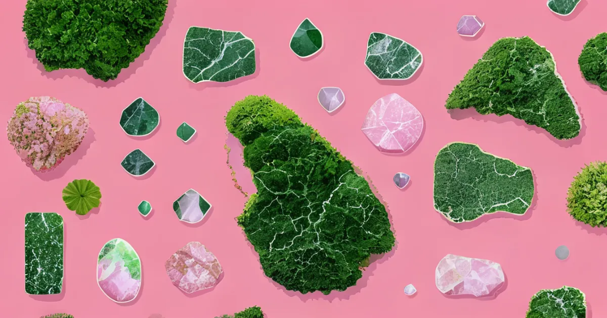 Moss agate uses in jewelry and healing