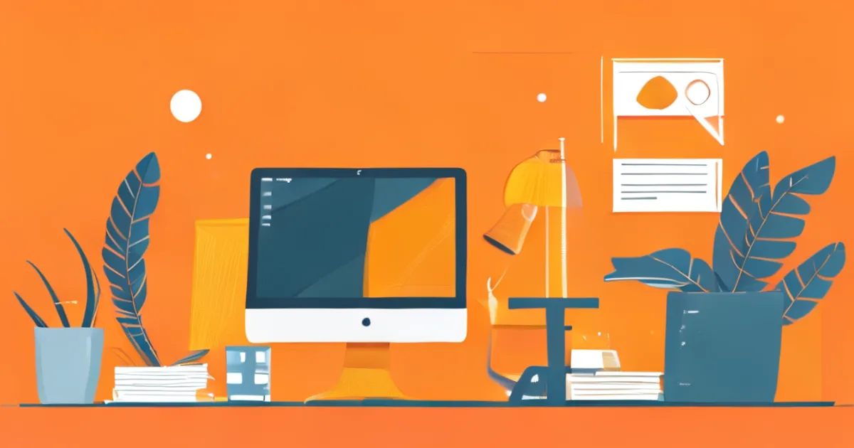 Modern workplace productivity setup