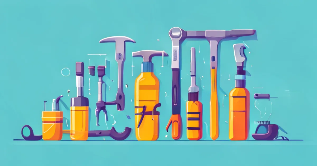 Multi-tool cleaning and maintenance procedure