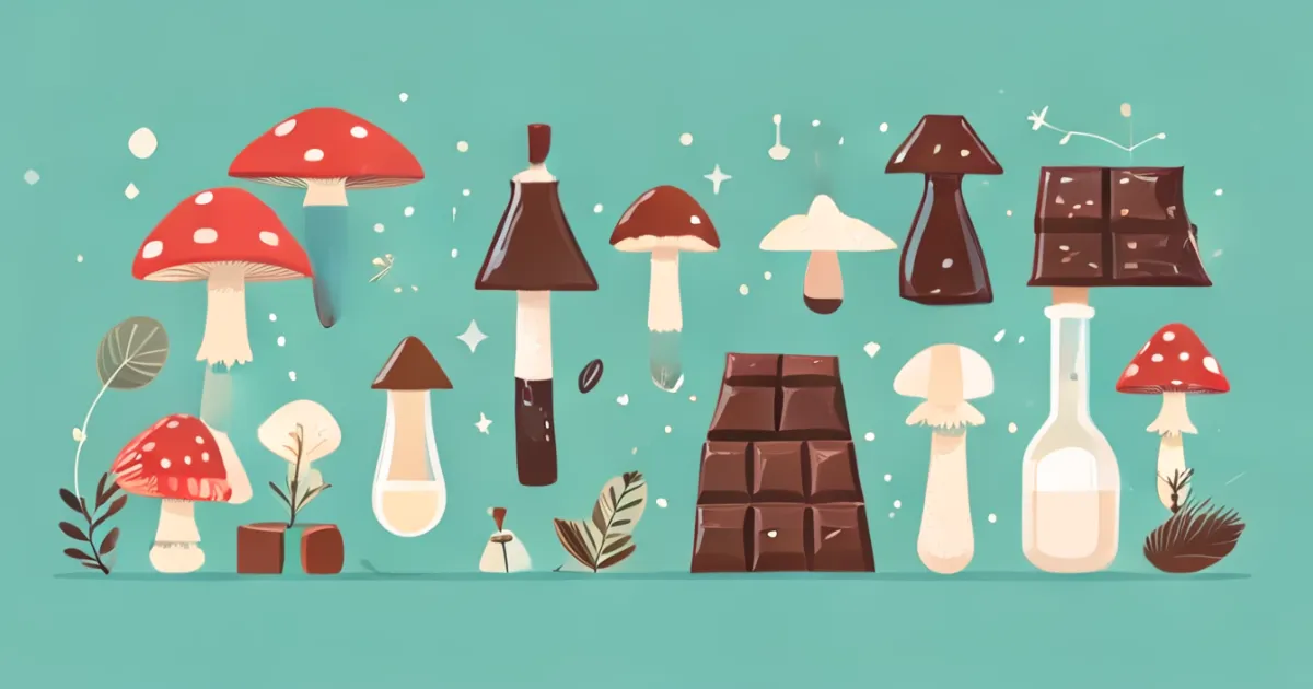 Scientific research on medicinal mushroom chocolate benefits
