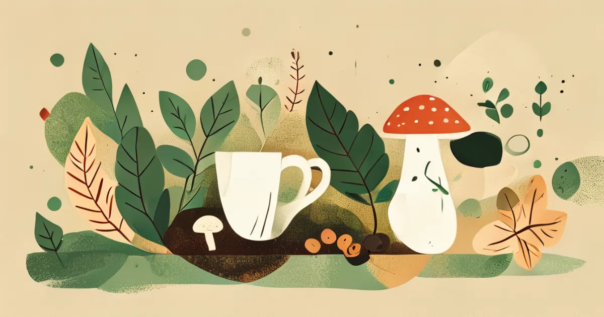Health benefits of mushroom coffee