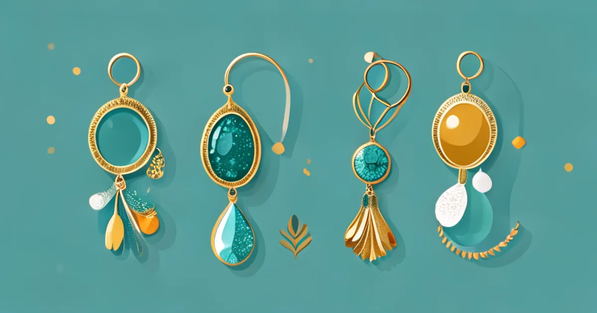 Premium materials for high-quality nap earrings