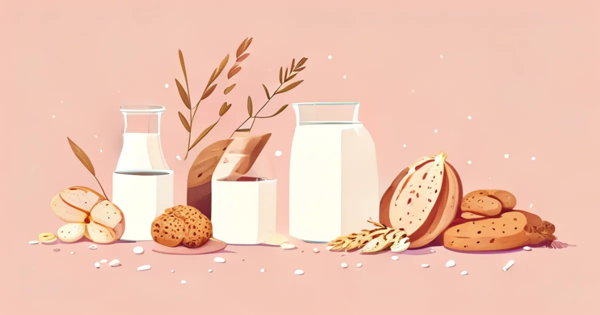 Baking ingredients and finished goods made with oat milk
