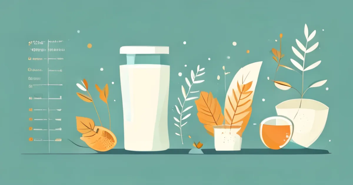 Nutritional facts chart and analysis for oat milk