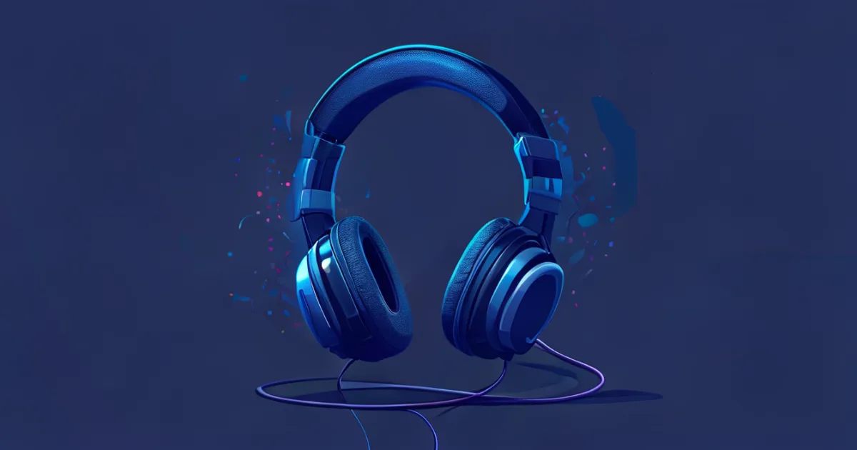 Professional gaming headphones with microphone