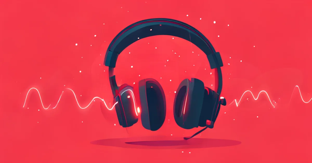 Gaming headphones with performance features visualization