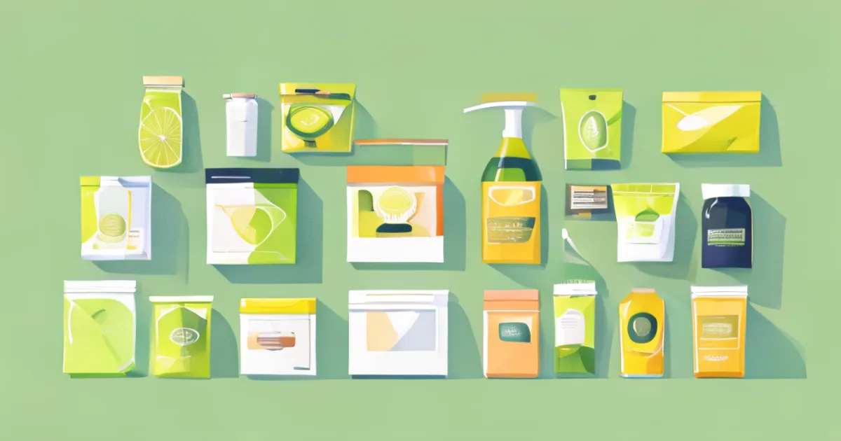 Various product packaging solutions and options