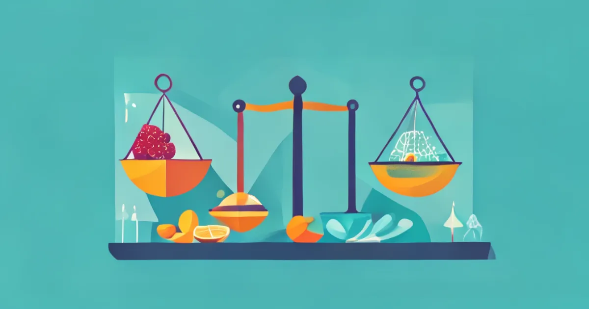 Protein source comparison visualization