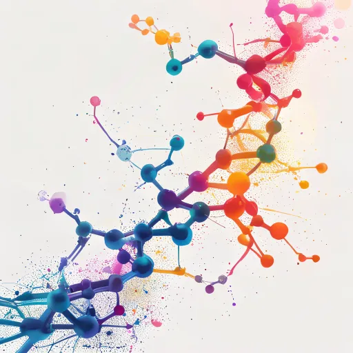 Scientific visualization of peptide molecular structure and biological functions Scientific visualization of peptide molecular structure and biological functions