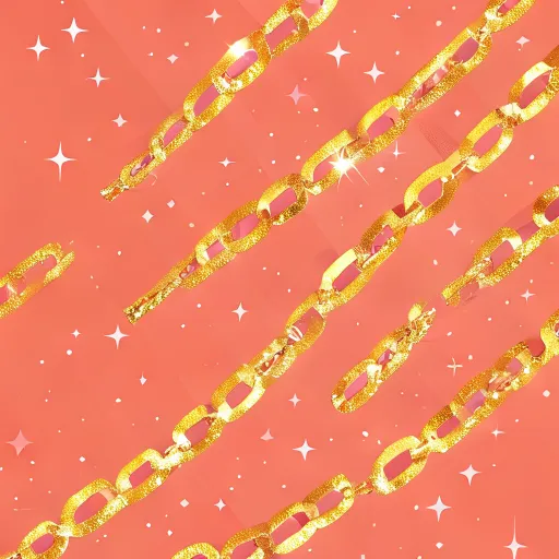 Permanent jewelry concept showing seamless welded chain