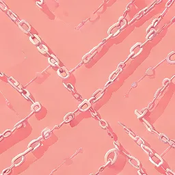 Interconnected jewelry chains symbolizing relationships