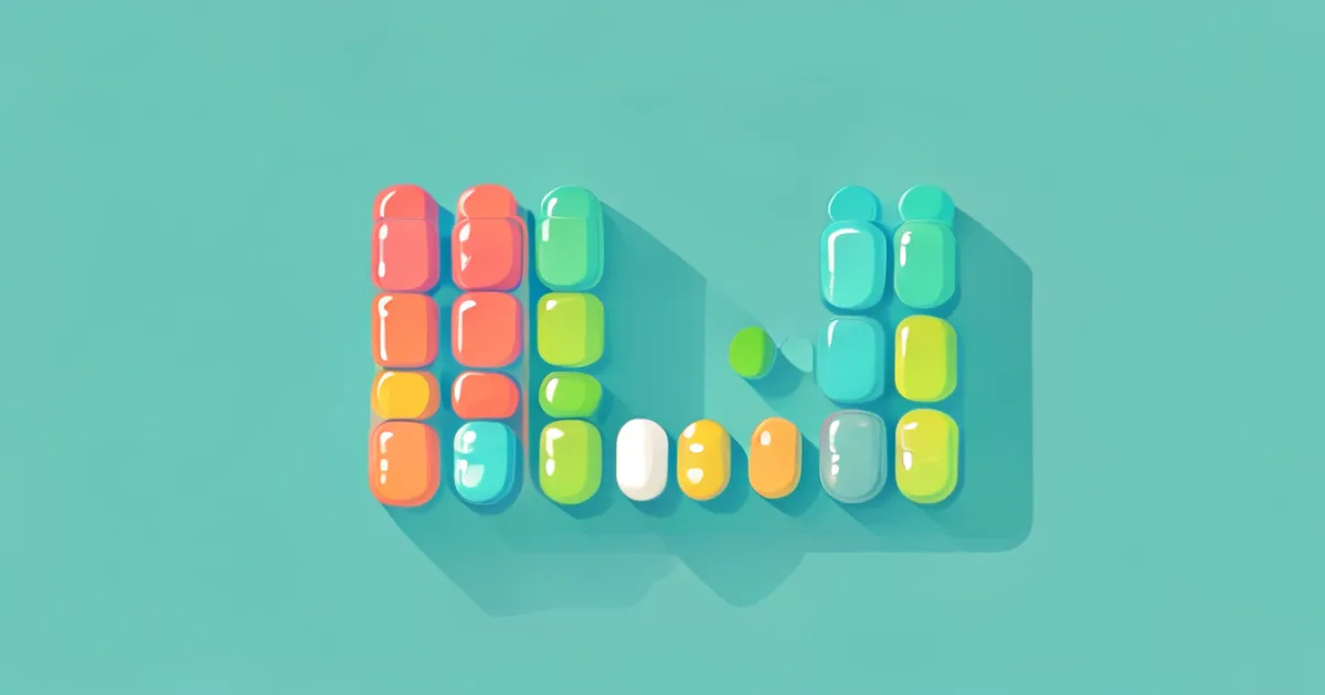 Monthly pill organizer system with 30-day compartment layout