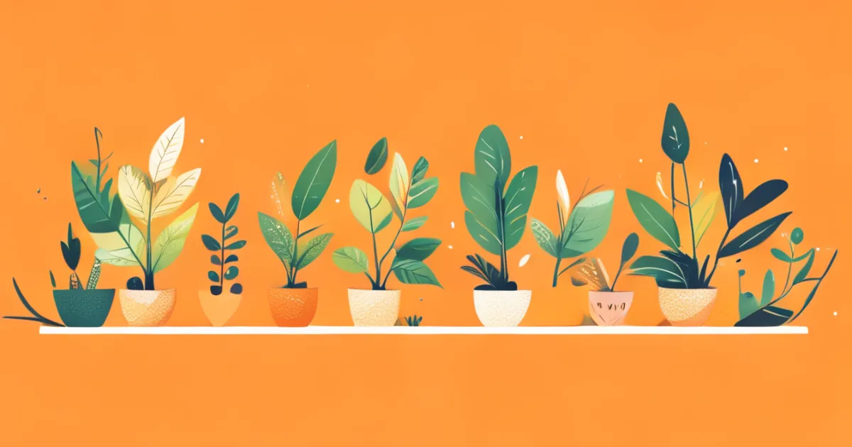 Plant protein types comparison visualization