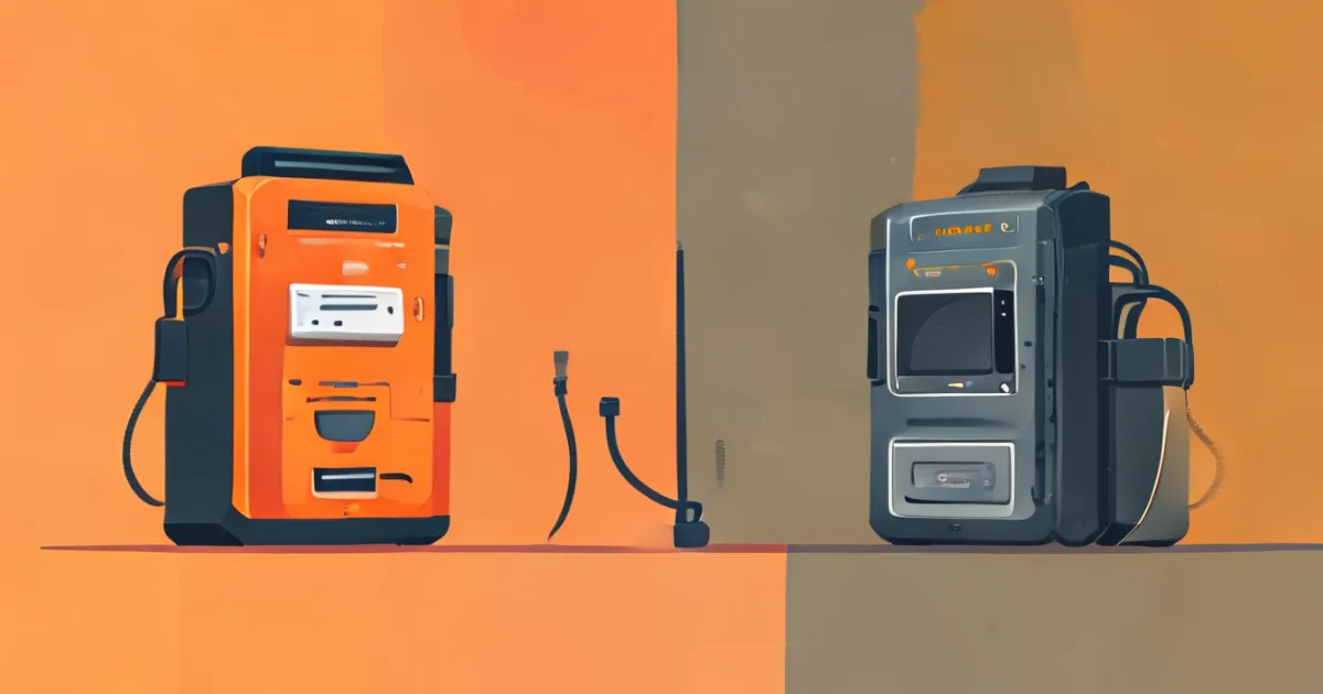 Portable power station versus gas generator comparison