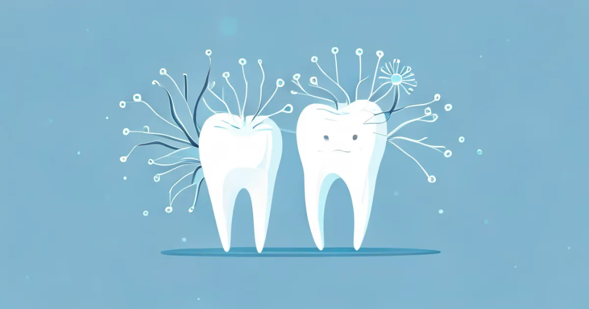 Tooth sensitivity relief process