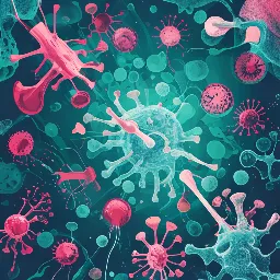 Immune system support visualization with Reishi mushroom compounds