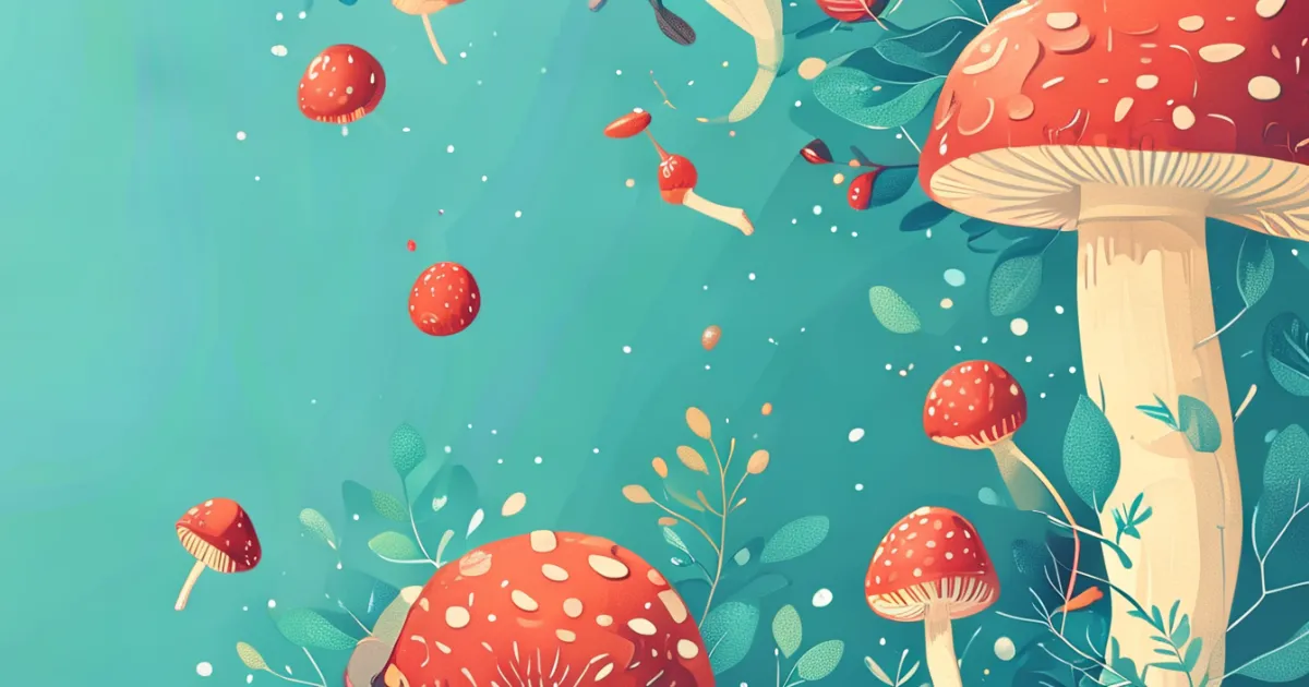 Immune system support visualization with Reishi mushroom