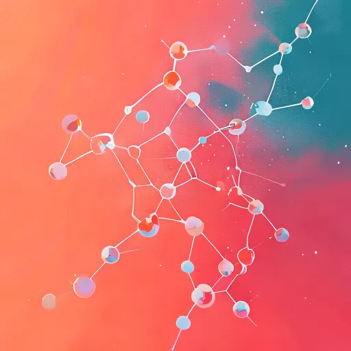 Retinol serum molecular structure visualization