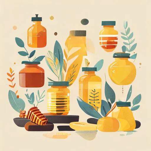 Royal honey wellness benefits visualization