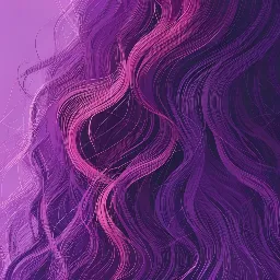 Hair volume and texture illustration