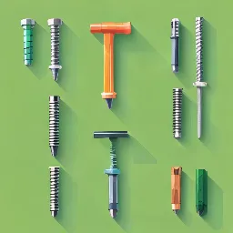 Self-tapping screw material versatility