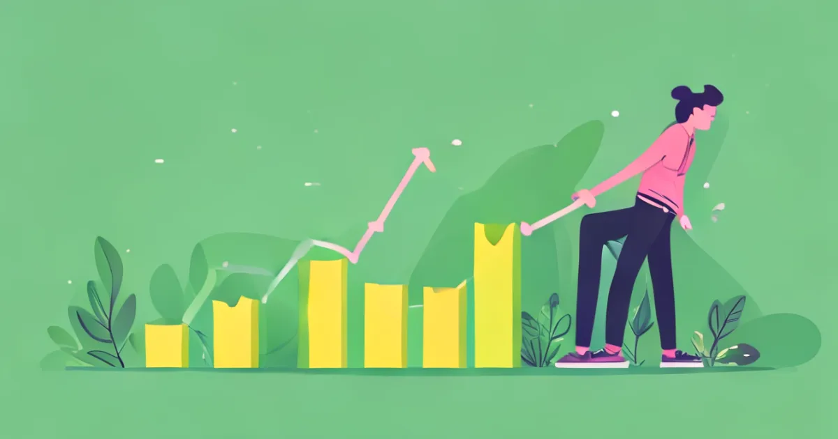 Weight loss progress visualization