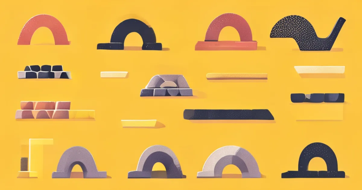 Different levels of arch support inserts for various foot types