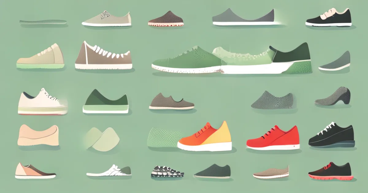 Various shoe insert materials for comfort and customization