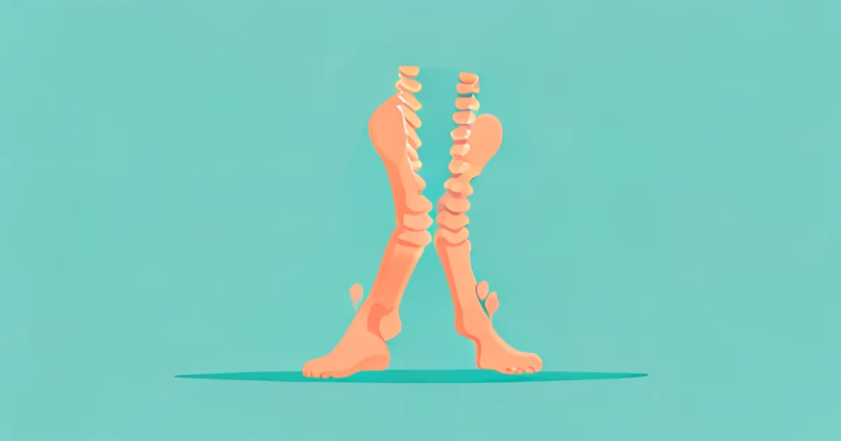 Shoe inserts helping align feet to reduce back pain