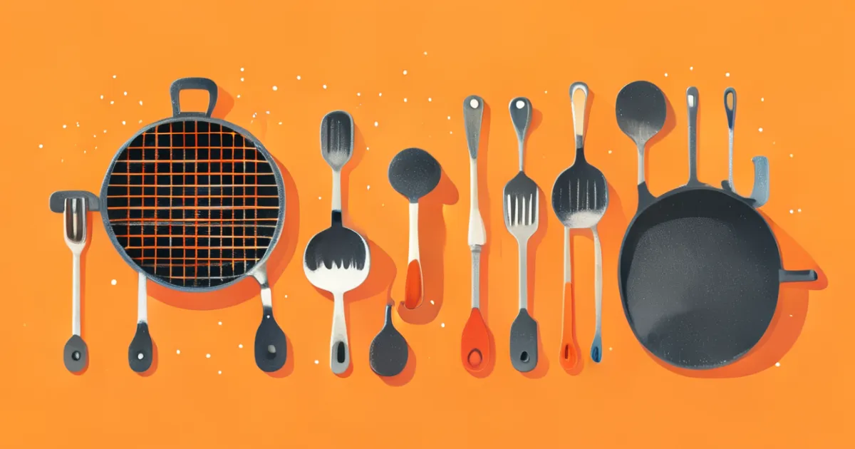 Fire pit cooking accessories and tools