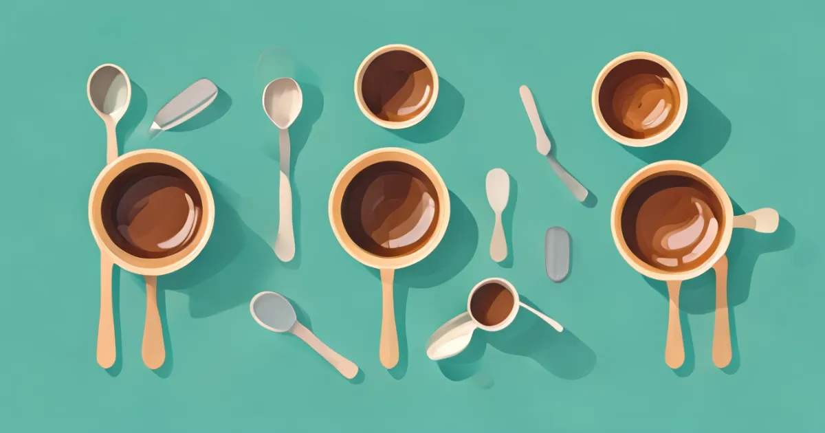 Professional coffee cupping setup