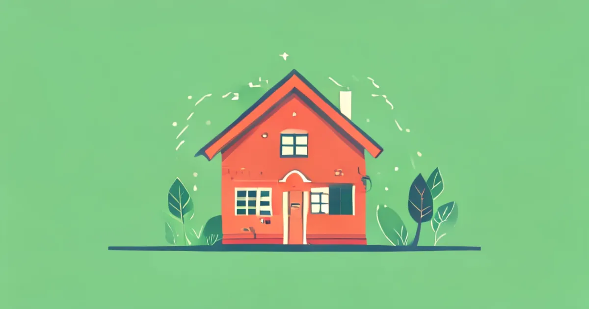Home electrical surge protection concept illustration