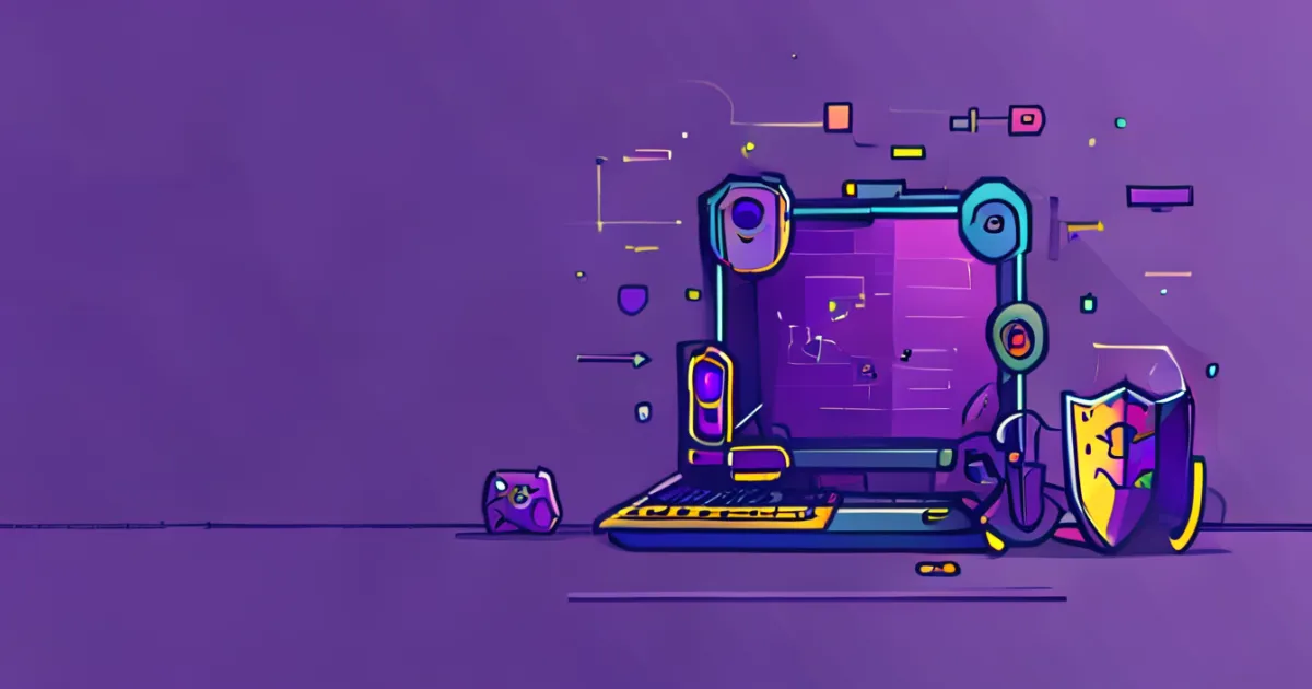 Gaming PC surge protection setup illustration