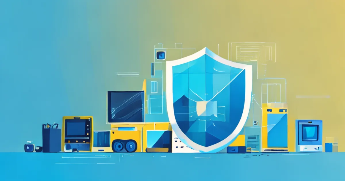 Home electronics surge protection setup illustration