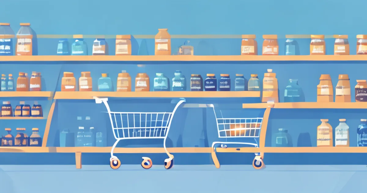 Tajín seasoning bottles in retail setting
