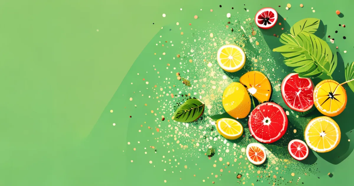 Fresh fruits enhanced with Tajín seasoning